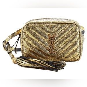 Saint Laurent Lou Belt Bag Matelasse Chevron Leather